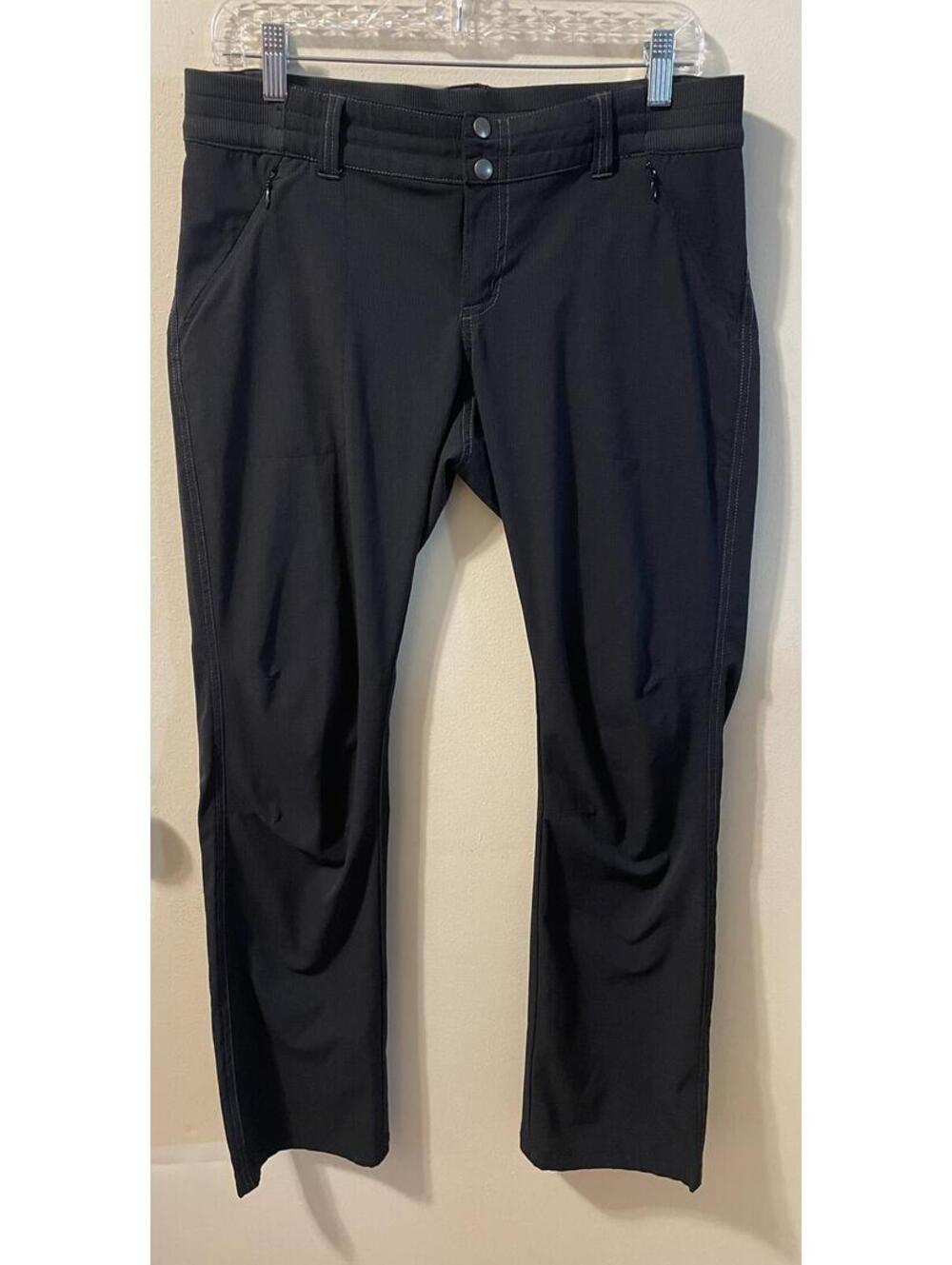 Kuhl Womens Pants Black Hiking Outdoor Straight Leg